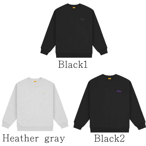 Dime ダイム トレーナー スウェットCLASSIC SMALL LOGO CREWNECK (Dime