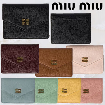 MiuMiu(ミュウミュウ) カードケース・名刺入れ(レディース) - ブランド