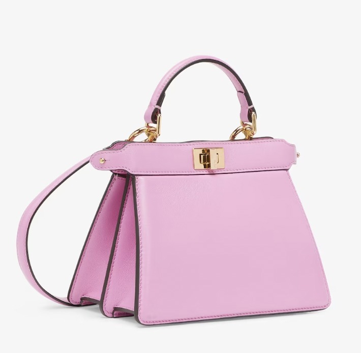 新色【FENDI】ピーカブー ISeeU プチ ピンク バッグ (FENDI