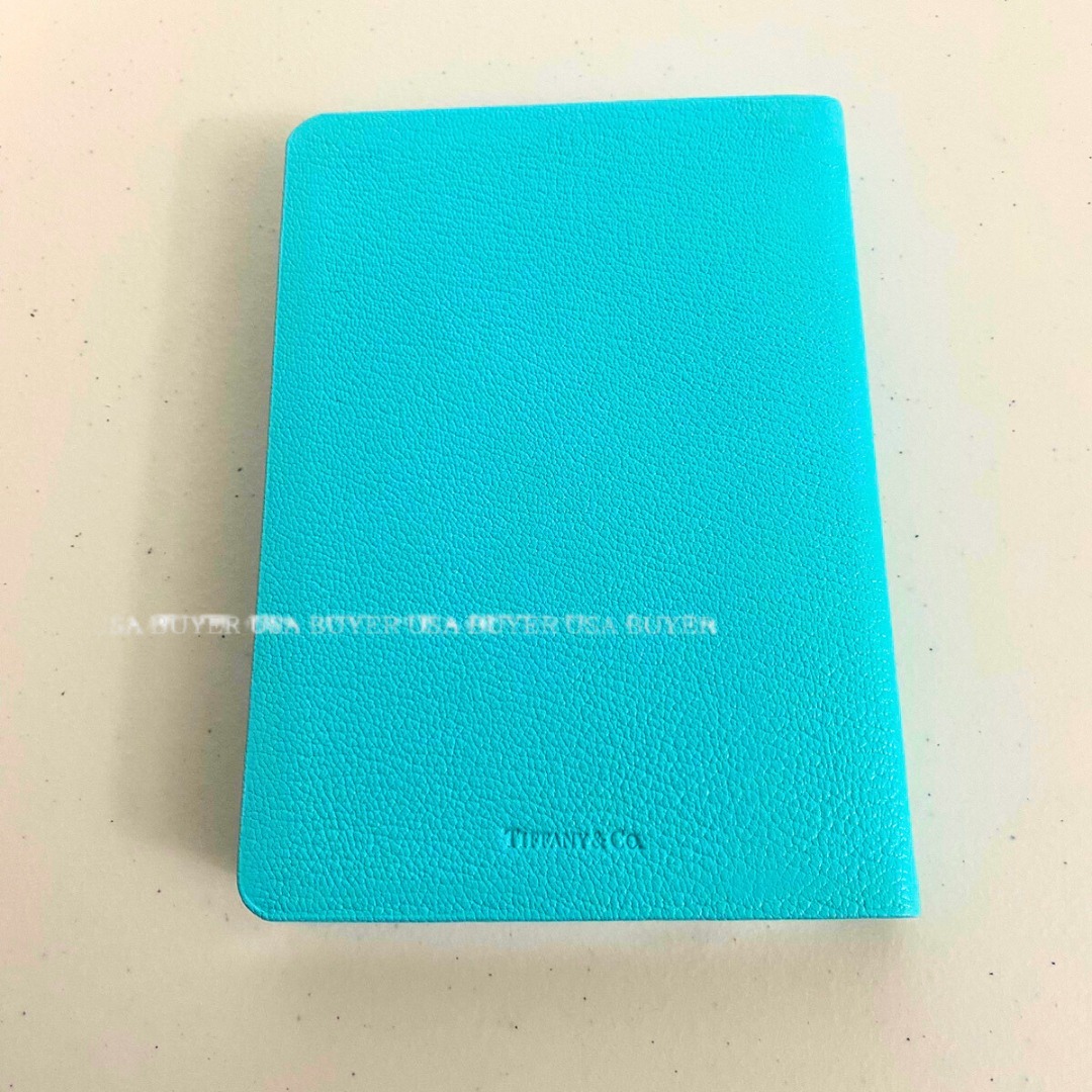 オシャレ☆プレゼントに☆【ティファニー】レザー ノートブック