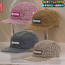 ☆Supreme☆洗練された芸術☆おしゃれなウールチェックキャップ
