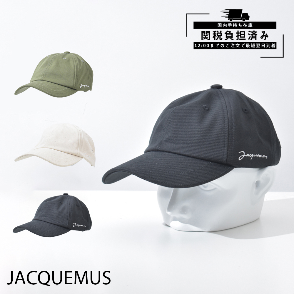 JACQUEMUS 帽子 キャップ メンズ ロゴ ジャックムス 216AC009