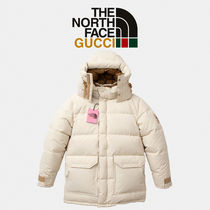 新品】THE NORTH FACE X GUCCI フード付き ダウンジャケット (THE