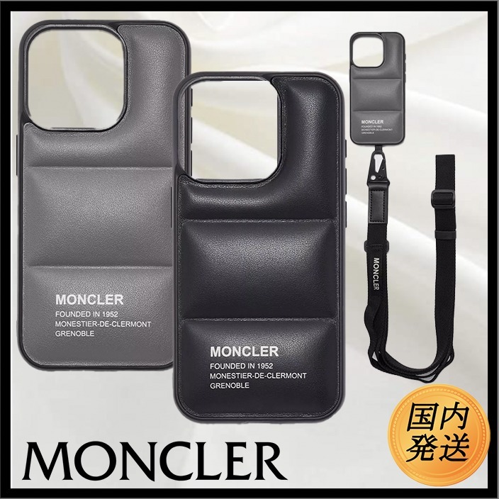 国内発送☆MONCLER】NAKOAスマートフォンケース iPhone 15 Pro