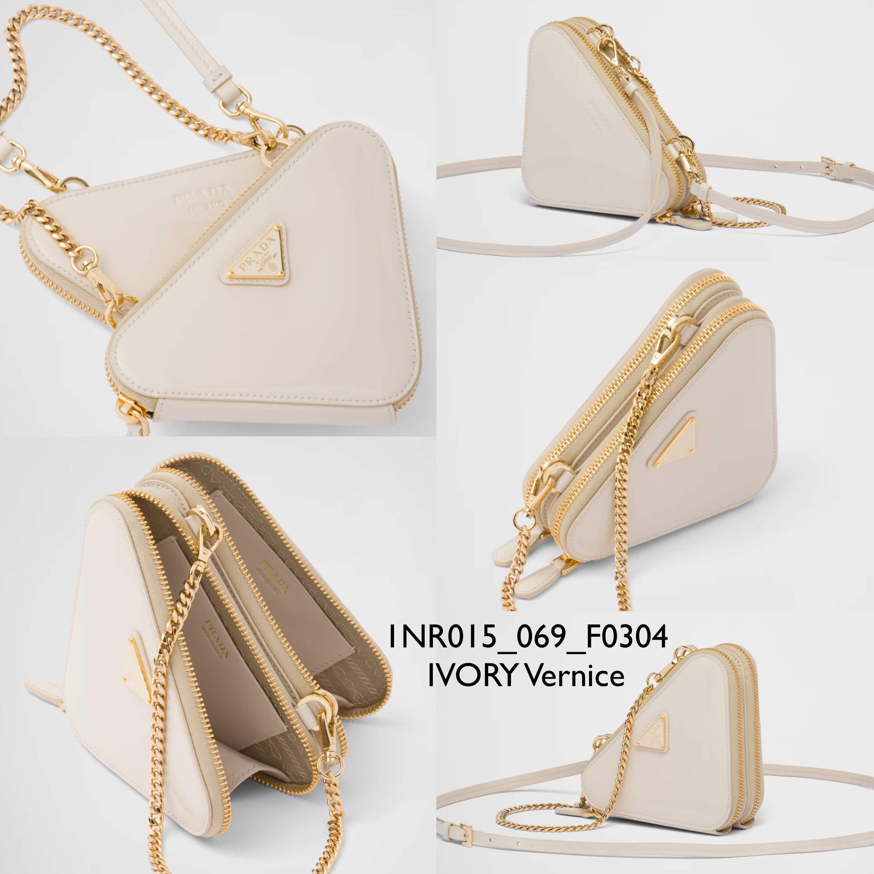 PRADA【入手困難】可愛い☆サフィアーノレザー ミニポーチ☆全色