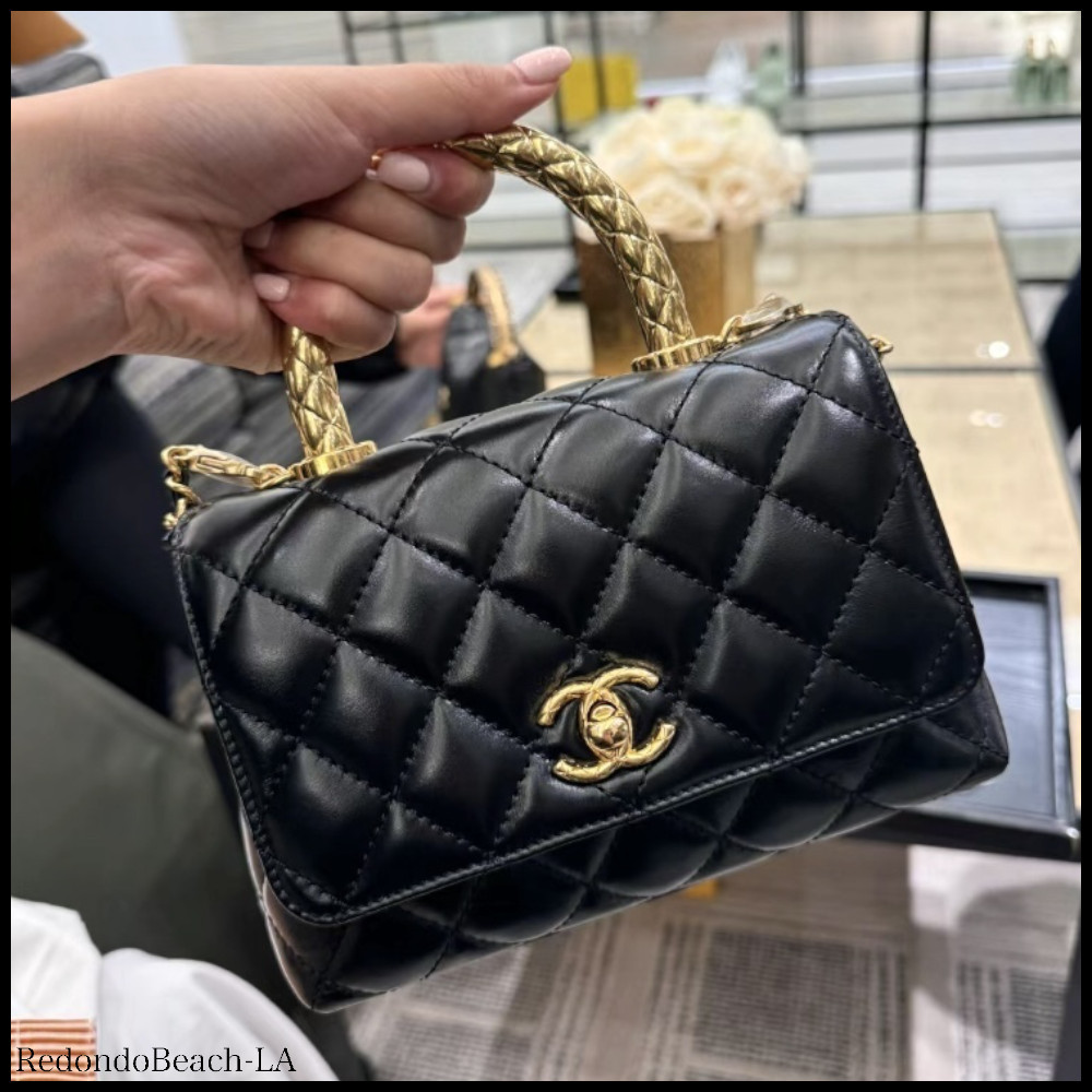 新ゴージャスハンドル】CHANEL☆ココハンドル 19cm (CHANEL/ショルダー