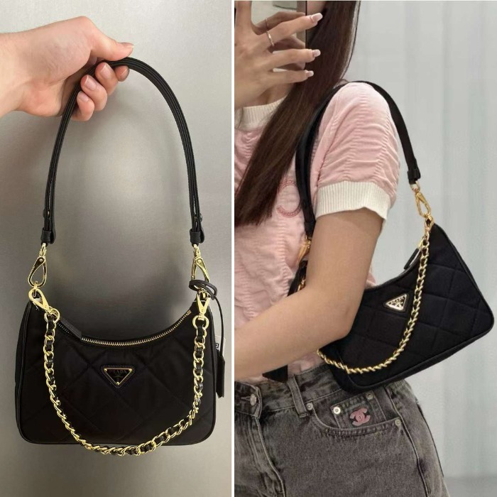 ☆Prada☆Re-Edition 1995 チェーン Re-Nylon ミニバッグ (PRADA