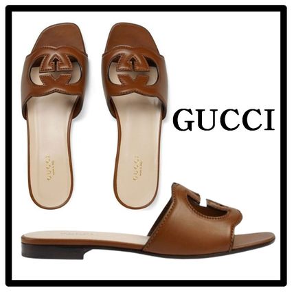 GUCCI(グッチ) サンダル・ミュール(レディース) - ブランド通販のBUYMA