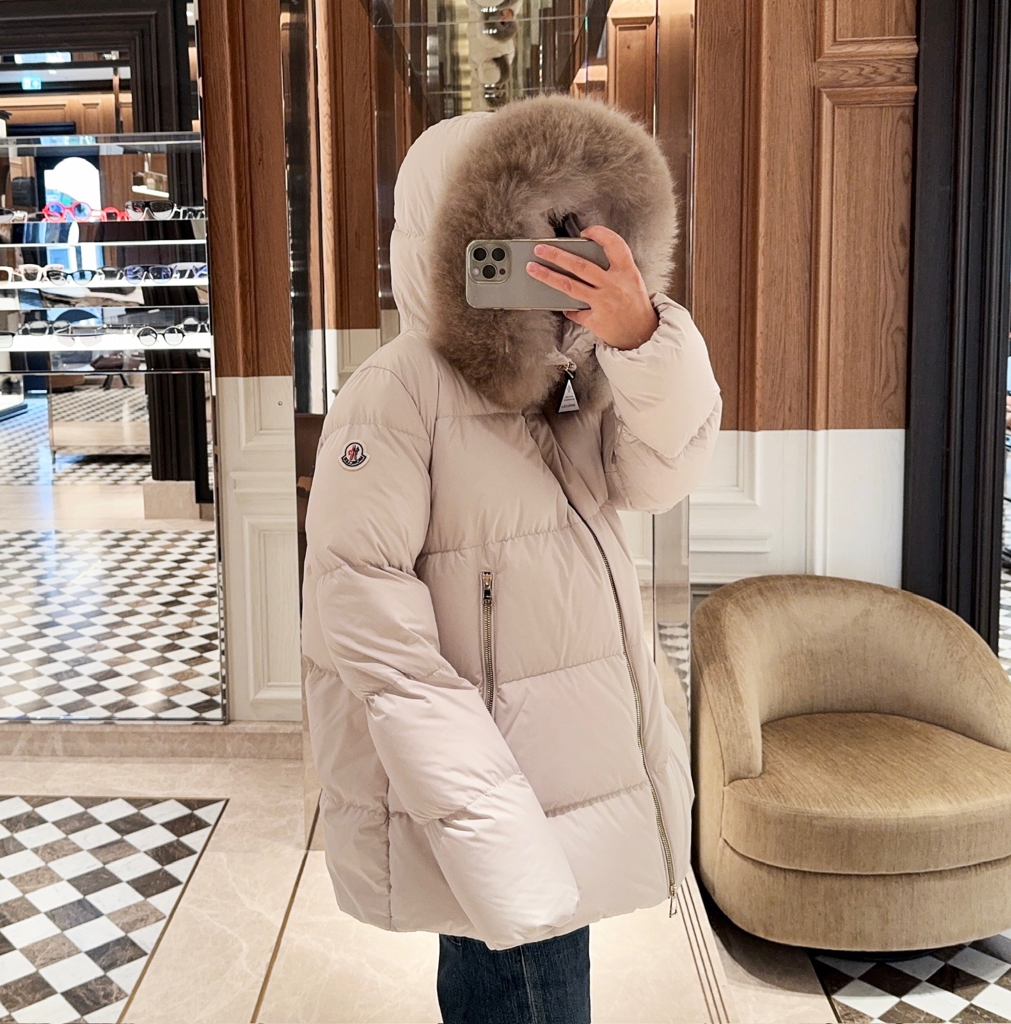 Laichefurショートダウンジャケット ☆関税込☆ (MONCLER/ダウン