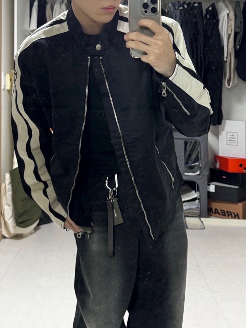 DIESEL】J-Beck Biker Jacket BTSグク,seventeenほし / 追跡付 (DIESEL