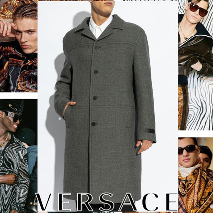 L VERSACE(ヴェルサーチェ) コートその他(メンズ) - ブランド通販のBUYMA