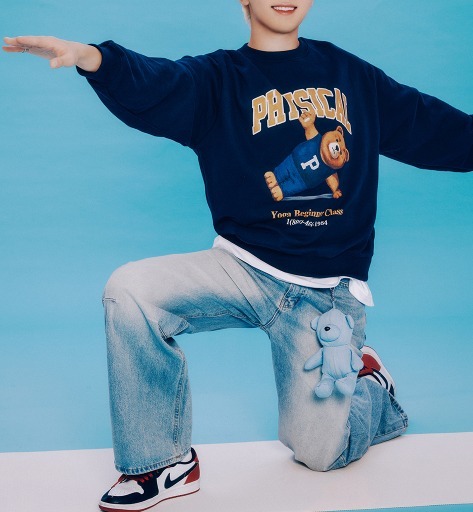 SEVENTEEN スングァン着用☆Yoga Bear Sweatshirt☆大人気 (Phyps