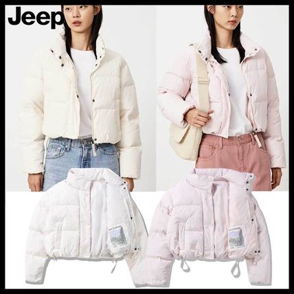 ホワイト（白）系 JEEP(ジープ) ダウンジャケット・コート(レディース