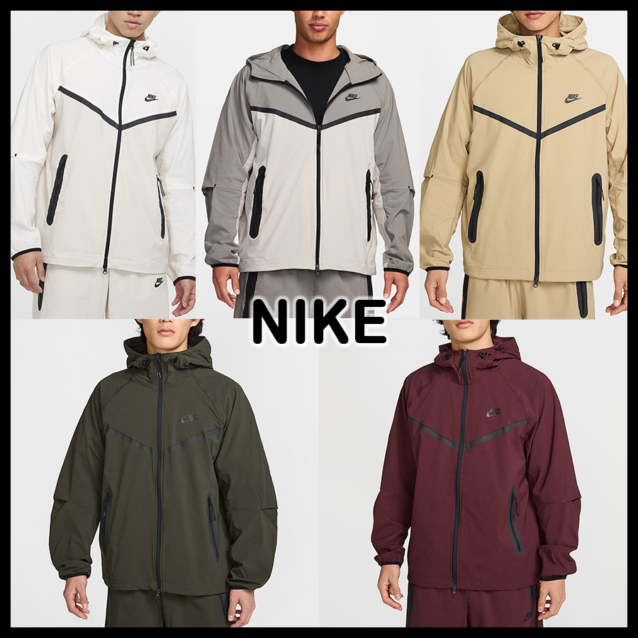 ☆NIKE☆TECH WINDRUNNER WOVEN FULL ZIP ジャケット☆追跡可 (Nike