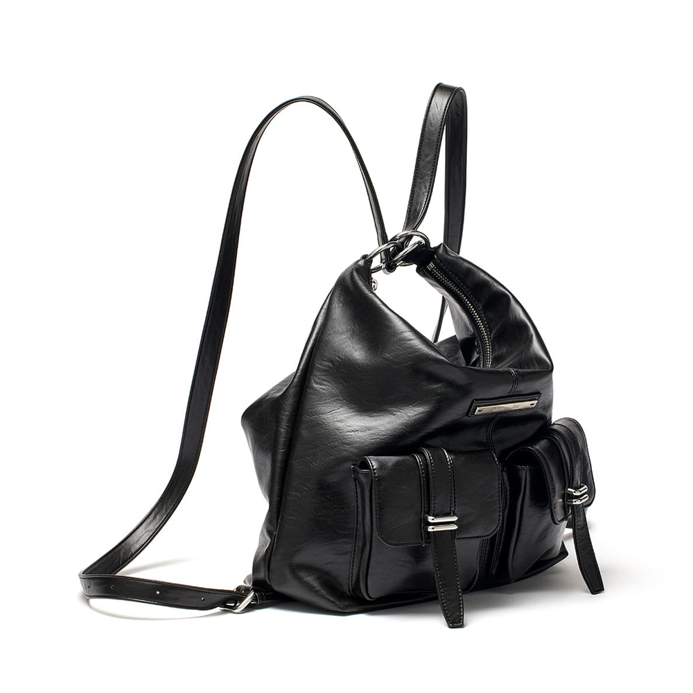 無料配送 ☆MATIN KIM☆ DOUBLE POCKET TWO WAY BAG (Matin Kim