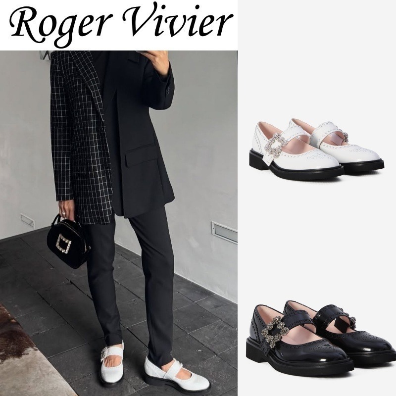 Roger Vivier】タキマキ着用♪ Viv' Rangers バレエフラット (Roger