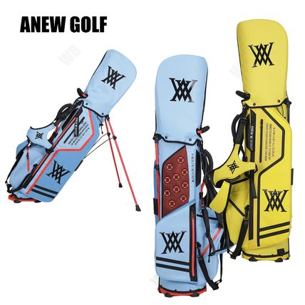 ブルー（青）系 ANEW GOLF(アニューゴルフ) キャディーバッグ・ケース
