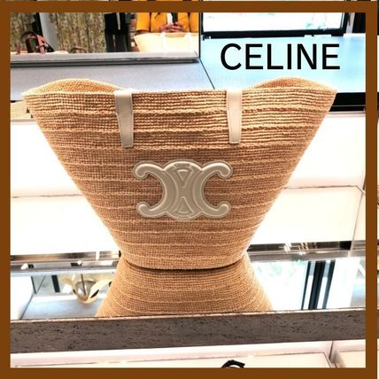 ホワイト（白）系 CELINE(セリーヌ) かごバッグ(レディース