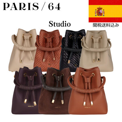 ブラウン（茶色）系 PARIS/64(パリ64) ショルダーバッグ・ポシェット