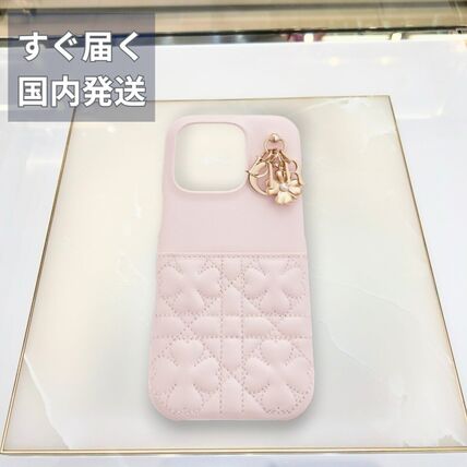 ピンク系 Dior LADY DIOR(ディオール レディ ディオール) iPhone
