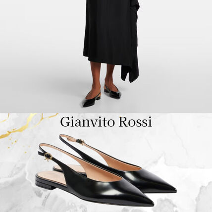 Gianvito Rossi(ジャンヴィト ロッシ) フラットシューズ(レディース