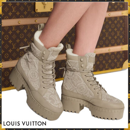 スエード Louis Vuitton(ルイヴィトン) ショートブーツ・ブーティ