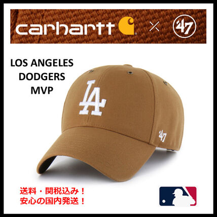 海外限定モデル】 ドジャース 47brand× Carhart キャップ ③ 海外取寄