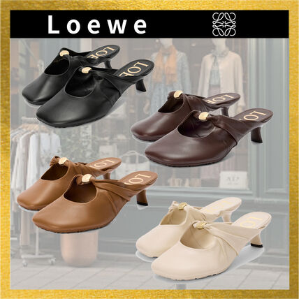 ベージュ系 LOEWE(ロエベ) サンダル・ミュール(レディース) - ブランド