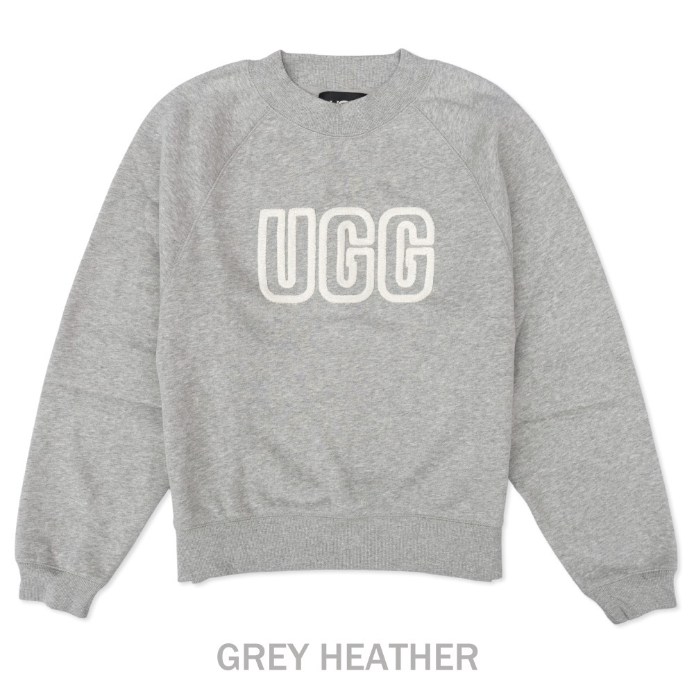 UGG アグ ロゴクルーネック スウェットLOGO CREWNECK トップス (UGG