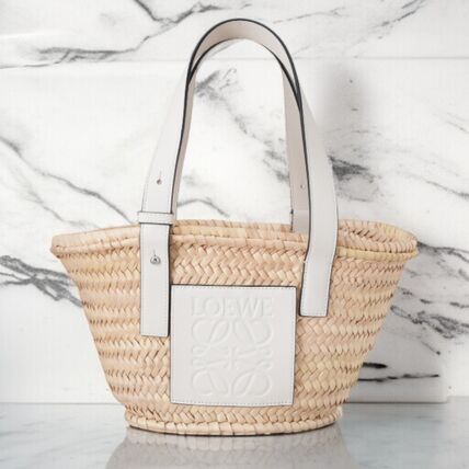 ホワイト（白）系 LOEWE(ロエベ) かごバッグ(レディース) - ブランド