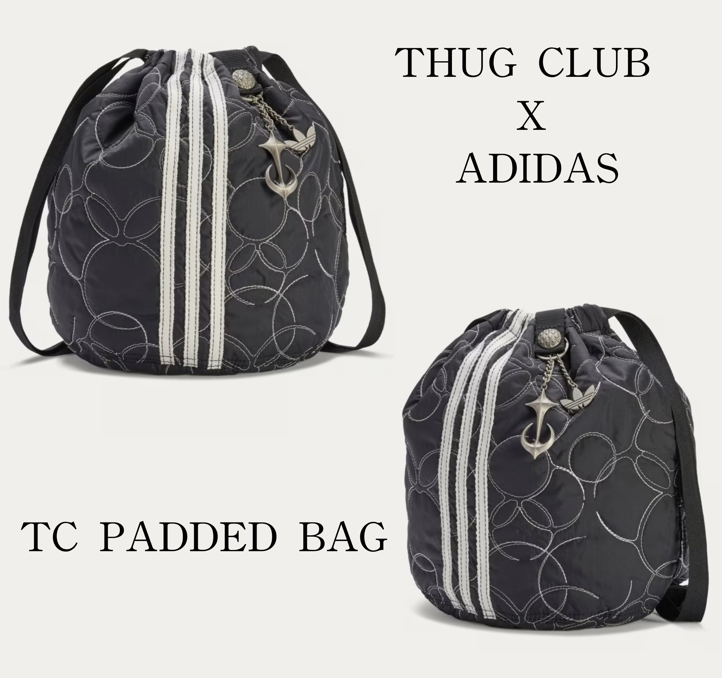THUG CLUB X ADIDAS】TC PADDED BAG (Thug Club/ショルダーバッグ