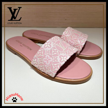 ピンク系 Louis Vuitton(ルイヴィトン) サンダル・ミュール(レディース