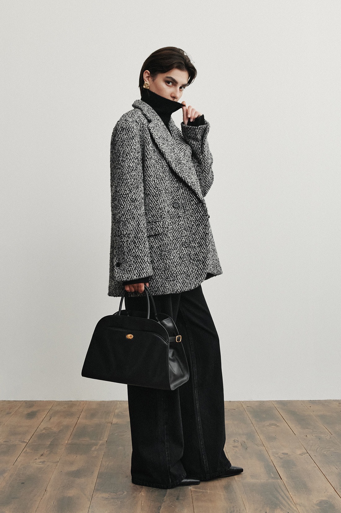 ELBORN エルボルン ルーカスウールダブルコート ELBORN】ルーカス