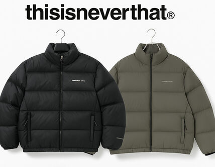 ブラック（黒）系 thisisneverthat(ディスイズネバーザット) ダウン