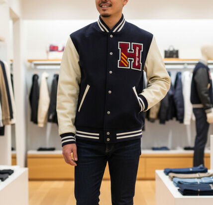 ネイビー（紺）系 HUMAN MADE(ヒューマンメイド) スタジャン(メンズ