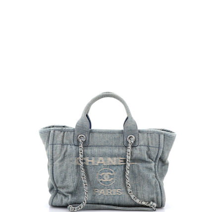 ブルー（青）系 CHANEL(シャネル) トートバッグ(レディース