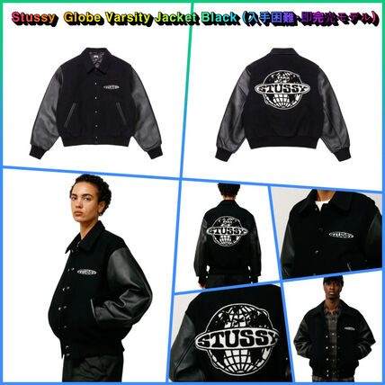 ブラック（黒）系 STUSSY(ステューシー) スタジャン(メンズ