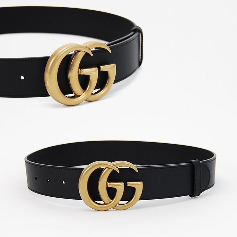 関税負担なし☆GUCCI グッチ マーモントGGロゴ ダブルG ベルト (GUCCI