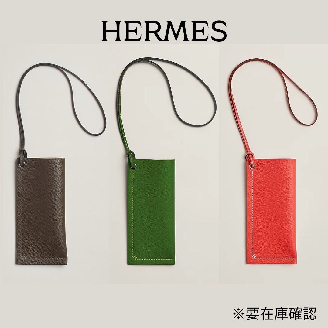 HERMES】H Sellier verso glasses case (HERMES/財布・小物その他