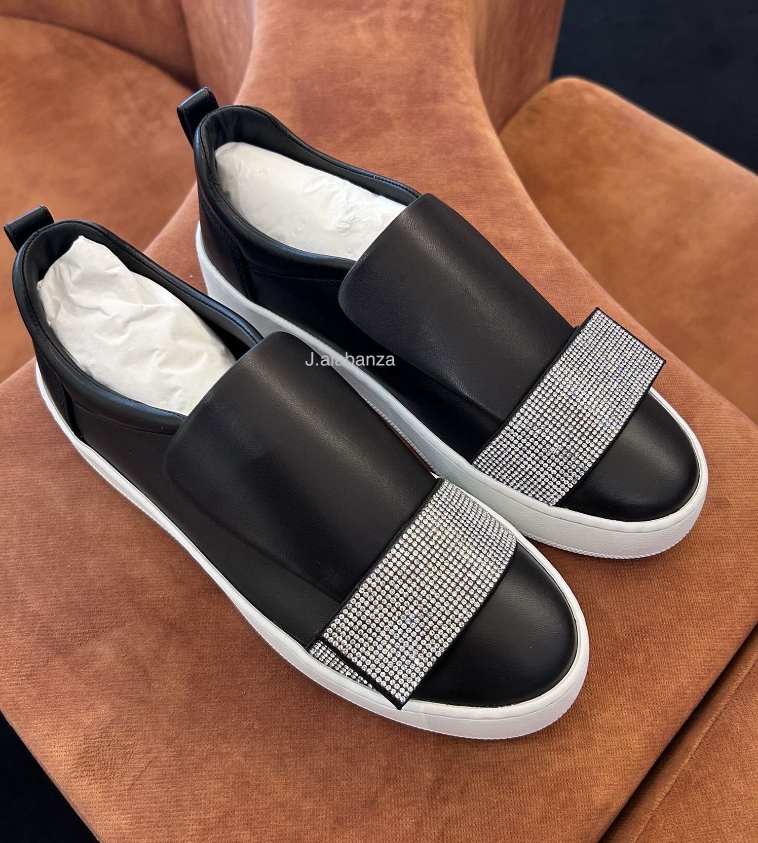 セルジオロッシ☆ビジューバックルスニーカー/SR1 PARIS (Sergio Rossi