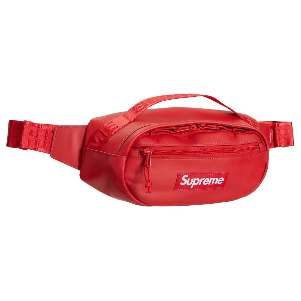 本物保証 /関税・送料無料】Supreme Leather Waist Bag (Supreme