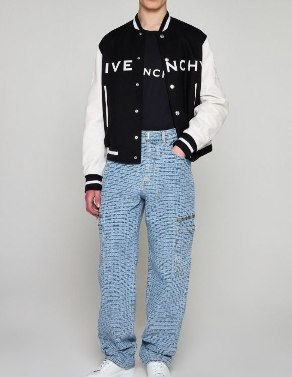 関税込】◇GIVENCHY ジバンシィ◇ウール レザー スタジャン (GIVENCHY