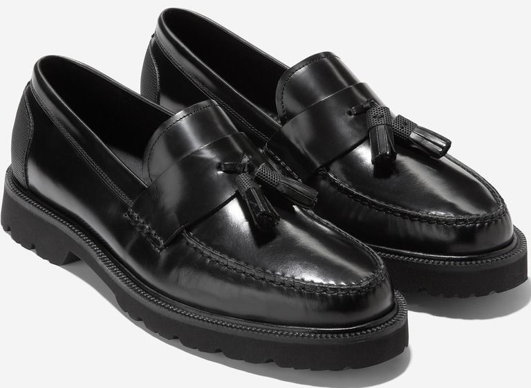 Cole Haan タッセル ローファー ブラック ビジネス スニーカー (Cole