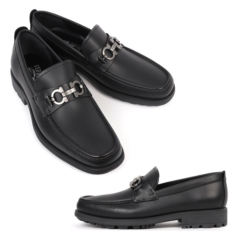 関税負担なし☆Salvatore Ferragamo メンズ モカシン (FERRAGAMO