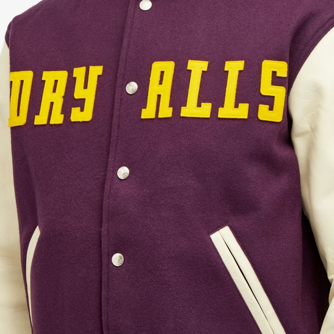 HUMAN MADE】ヒューマンメイド スタジャン ロゴ 白クマ BR/PL (HUMAN