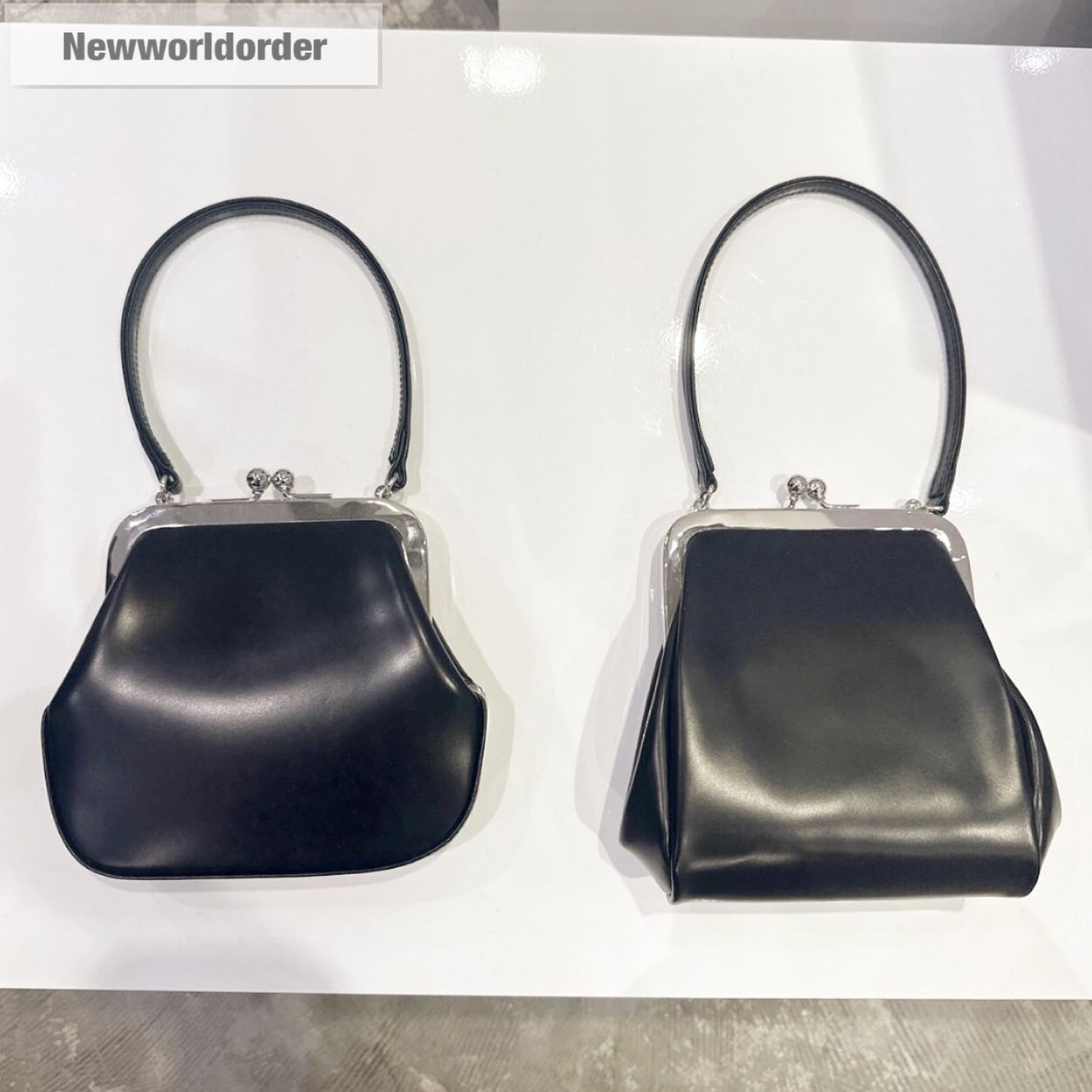 青山限定】コムデギャルソン がま口バッグ (COMME des GARCONS