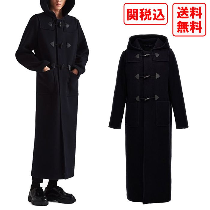 関税・送料込 PRADA Long duffle コート (PRADA/ダッフルコート