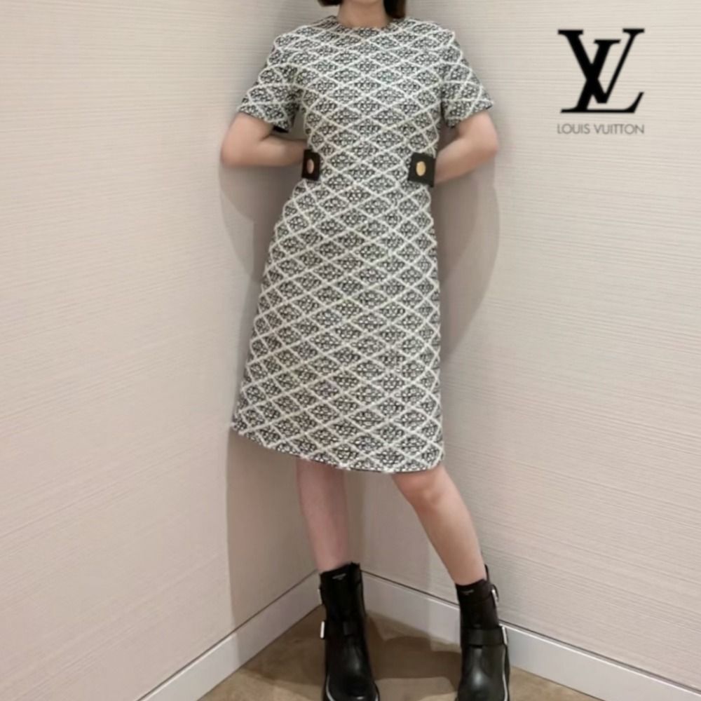レトロ風がオシャレ♪】LOUIS VUITTON☆ドレス (Louis Vuitton