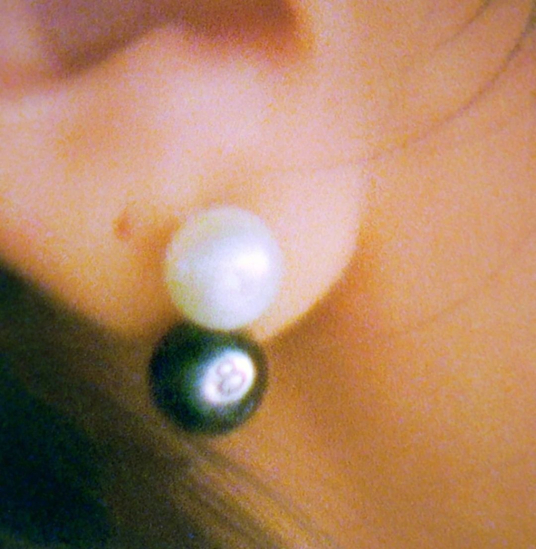 ☆24SS☆STUSSY 8 BALL EARRING STERLING SILVER (STUSSY/ピアス