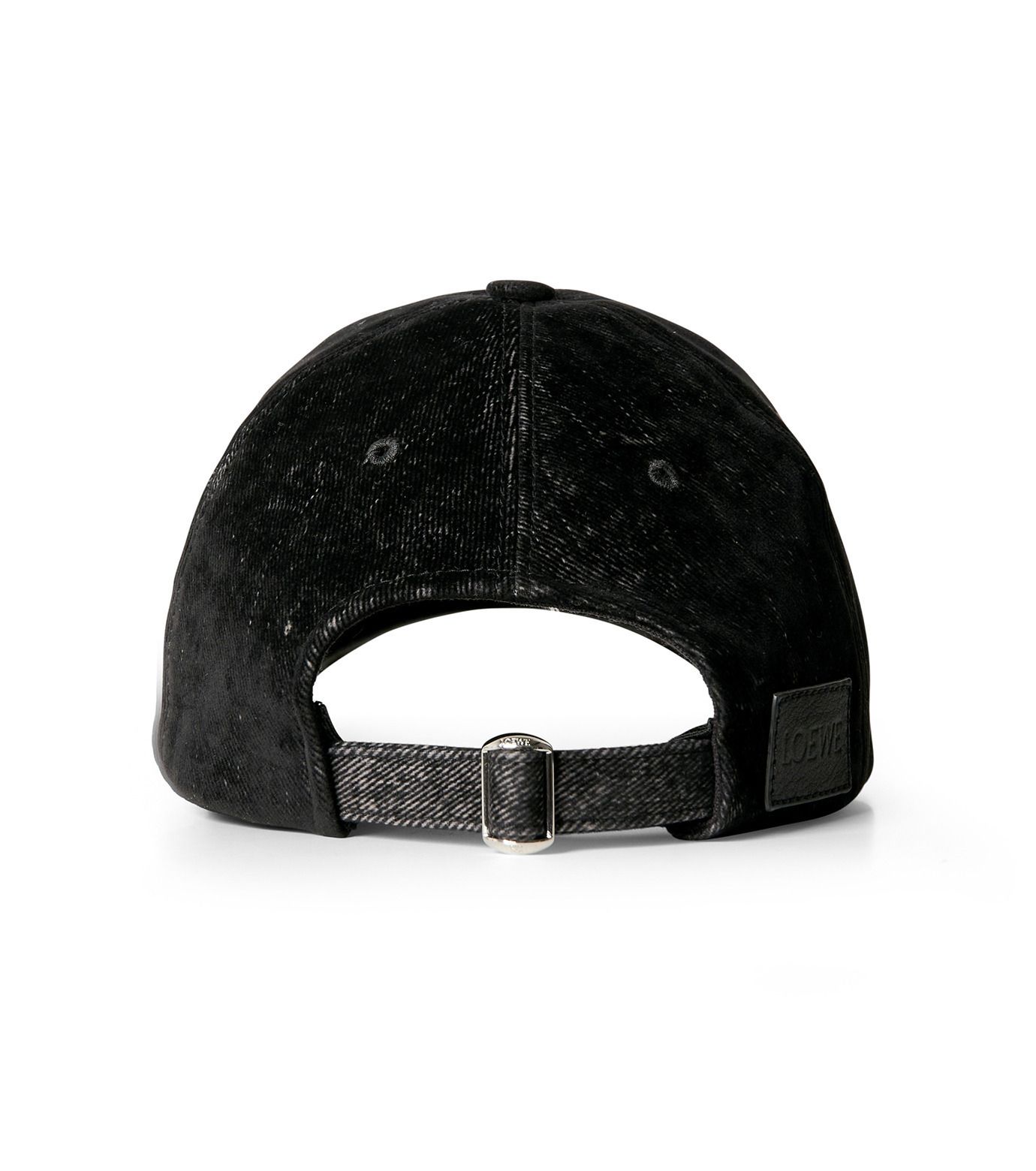 ロエベ パッチ キャップ（フロックデニム）国内からすぐ発送！ (LOEWE